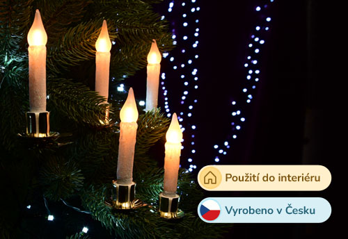 Tradiční osvětlení stromečku