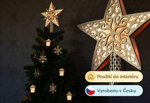 Tradiční osvětlení stromečku