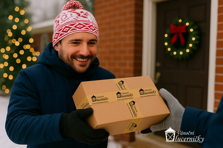 Doručení do Vánoc 2025 - vánoční lucerničky