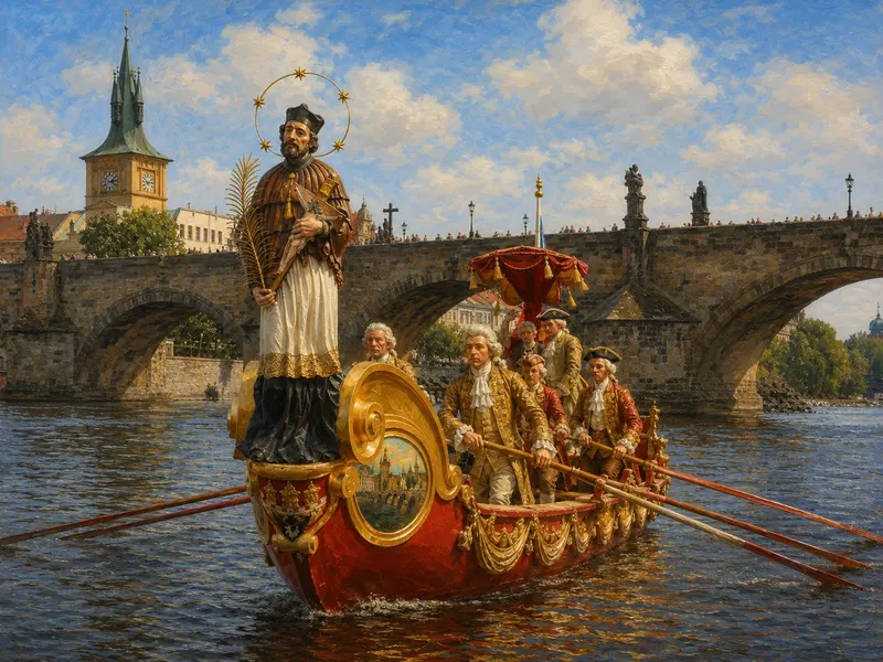 Svatojánské slavnosti Navalis: barokní Praha na vodě