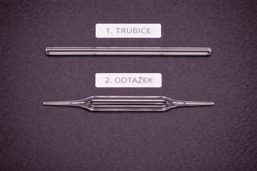Polotovary na foukání vánočních ozdob