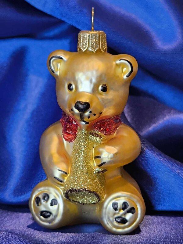 Sada vánočních figurek MEDVÍDCI QUATTRO ORSI 4 ks