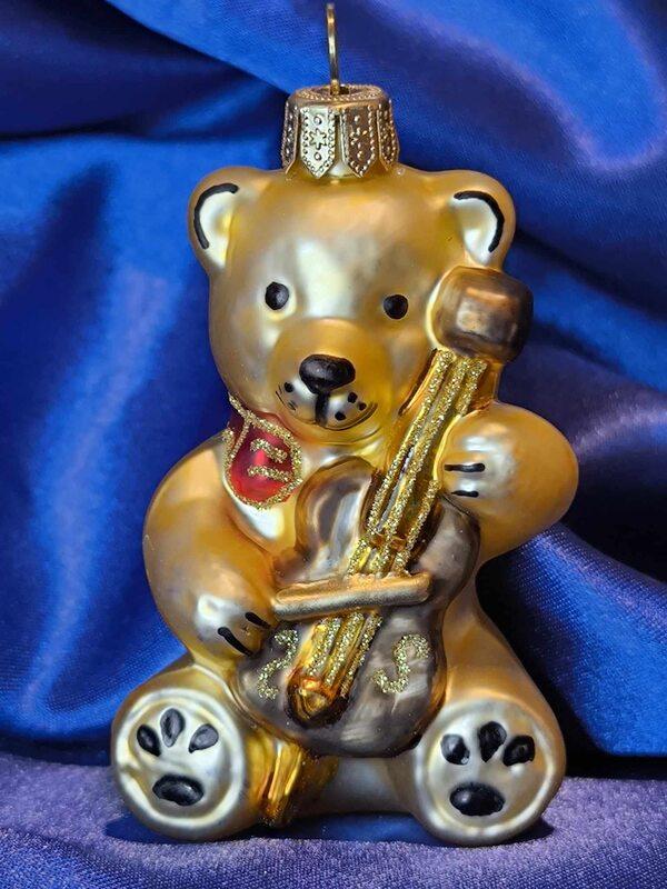 Sada vánočních figurek MEDVÍDCI QUATTRO ORSI 4 ks