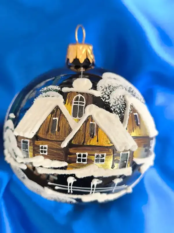 Sada vánočních koulí VÍSKA 6 ks (více barevných variant)