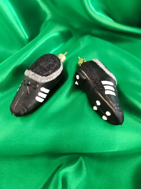 Sada vánočních fotbalových ozdob FRANTA 3 ks