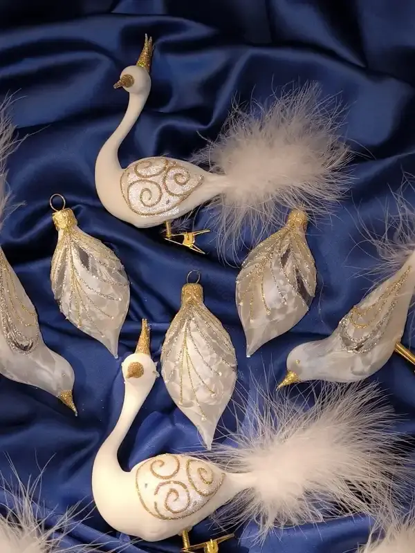 Vánoční ozdoby mix druhů limitka 2025/010 - 9 ks