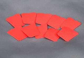 Vyměnitelné červené filtry okének do lucerniček model:S20170109A