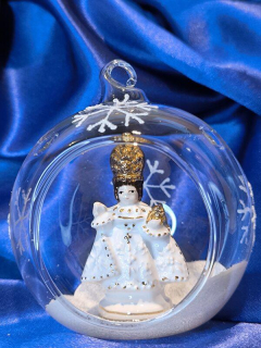 Vánoční koule Pražské Jezulátko 1 ks