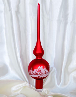 Špice na stromek ČERVENÁ LHOTA