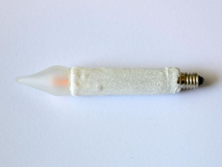 Náhradní žárovka LED svíčka - BÍLÁ