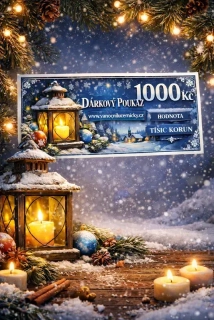 Elektronický dárkový poukaz Vanocnilucernicky.cz na nákup zboží v hodnotě 1.000 Kč