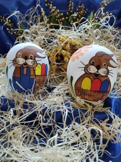 Velikonoční ozdoby vajíčka mix druhů limitka 2 ks (více barevných variant)